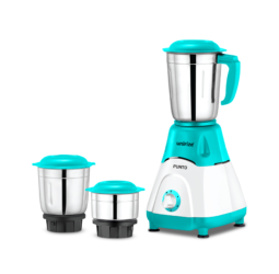 Unirize Mixer Grinder Punto Blue 3 Jar/500 Watts