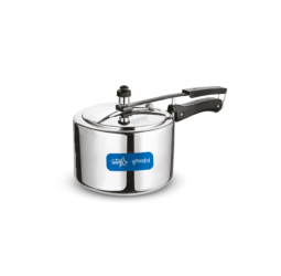 Unirize Stainless Steel R Series Induction Pressure Cooker 2 Ltr