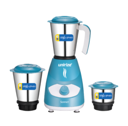 Unirize Mixer Grinder Sonnet 3 Jar/500 Watts