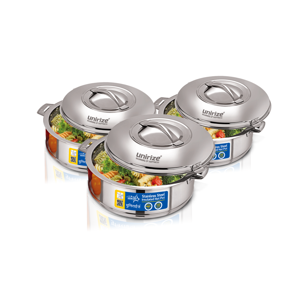 Unirize Swift Casserole Hot Pot (Set of 3 Pcs)