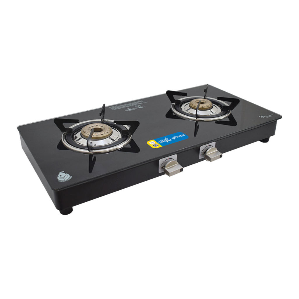 Desire Auto 2 Burner Glass Top Gas Stove