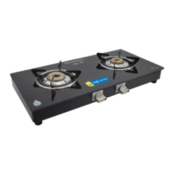 Desire Auto 2 Burner Glass Top Gas Stove