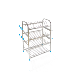 Unirize Wire Kitchen Rack 18*18 (Per Kg)