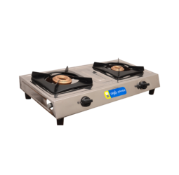 Unirize Stainless Steel Spectrum CI 2 Burner Non-Auto Gas Stove