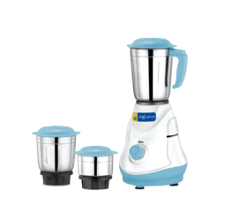 Unirize Mixer Grinder Zen Plus Blue 3 Jar/550 Watts