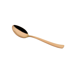 Dessert Spoon Rose Gold PVD 14G