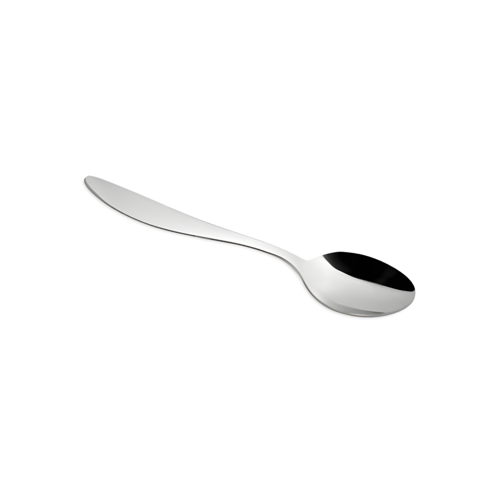 Stainless Steel Dessert Spoon (Lotus)