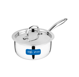 Unirize Triply Sauce Pan with Stainless Steel Lid 20cm