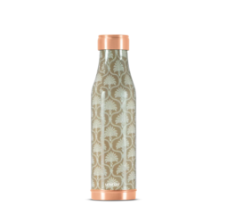 Unirize Copper Bottle Slim Beige 1000ml