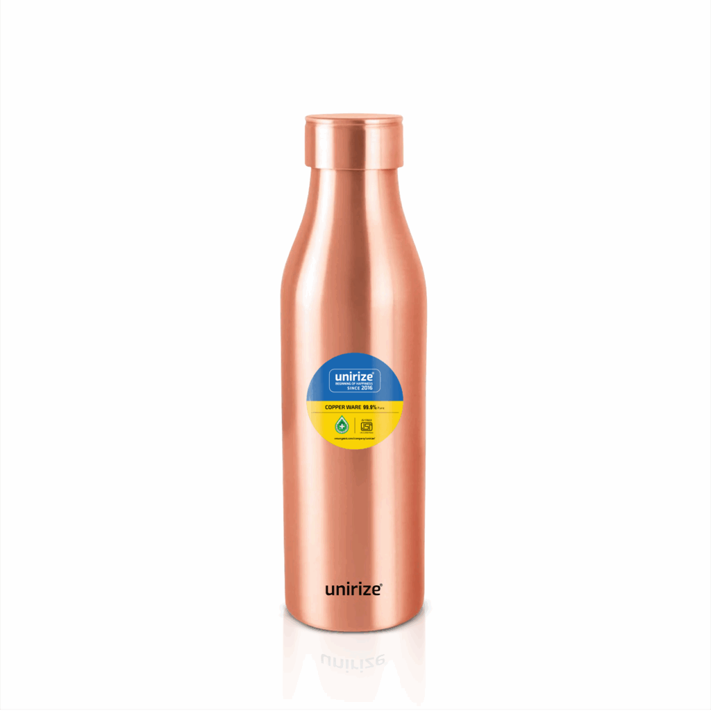 Unirize Copper Bottle Slim Matt 1000ml
