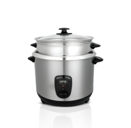 Unirize Stainless Steel Electric Rice Cooker 1.8 Ltr