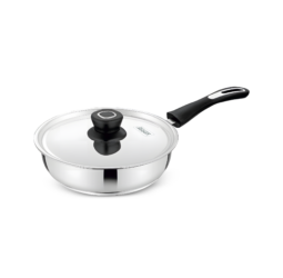 Unirize Triply Bottom Induction Frypan with SS Lid 20cm