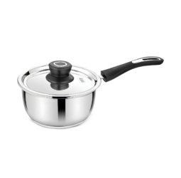 Unirize Triply Bottom Induction Saucepan with SS Lid 14cm