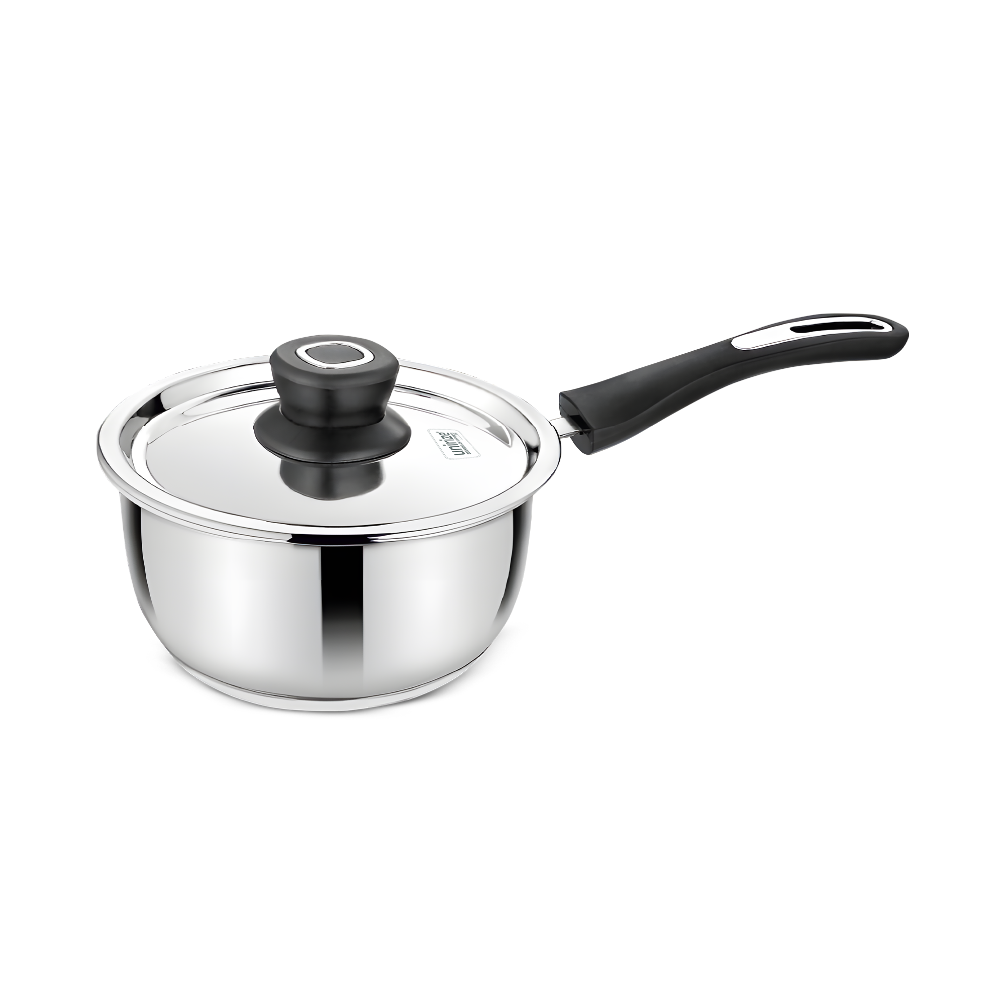 Unirize Triply Bottom Induction Saucepan with SS Lid 14cm