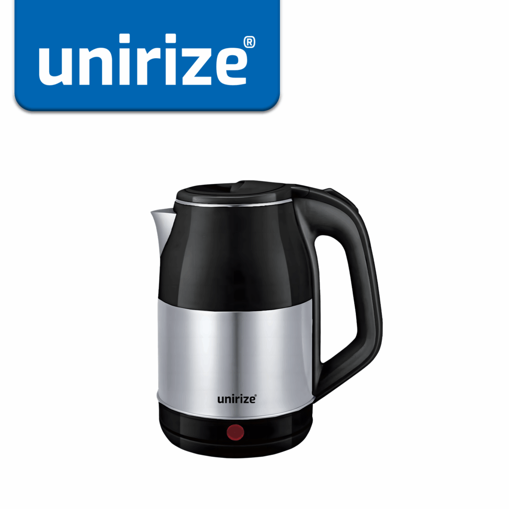 Unirize Electric Kettle Black 1.8 Ltr (New)