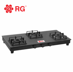 RG Glass Top S366 Karban G.T Auto 3 Burner
