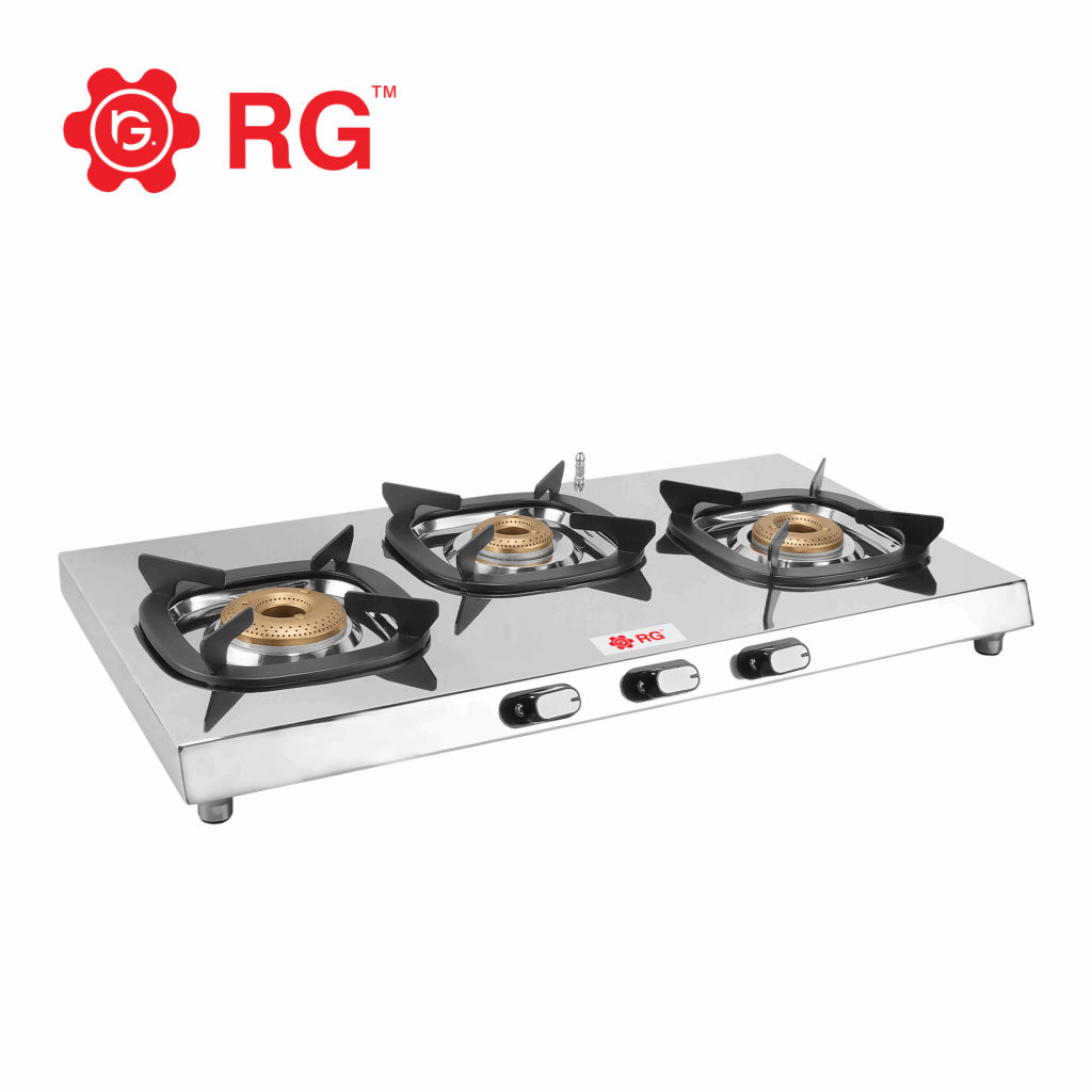 RG Cooktop S312 Pluto Auto 3 Burner
